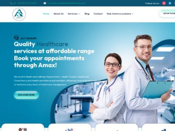 amaxhealthcare.com