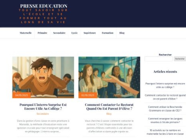 presse-education.com