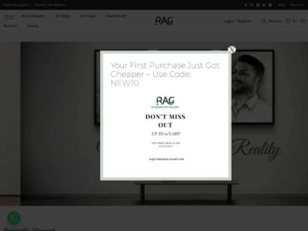 rajenderartgallery.com