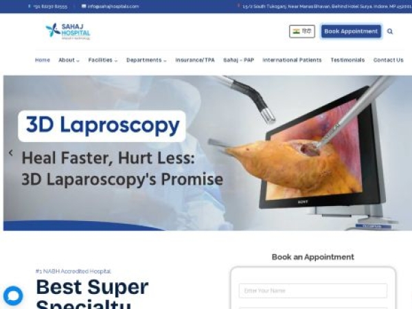 sahajhospital.com