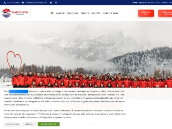 scuolascicortina.com